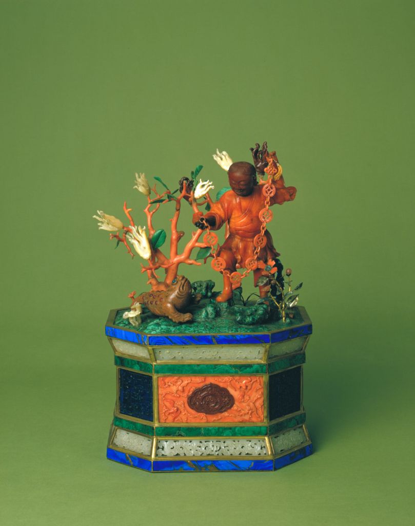 图片[1]-Honey wax, stone, bangs, toads, bonsai-China Archive